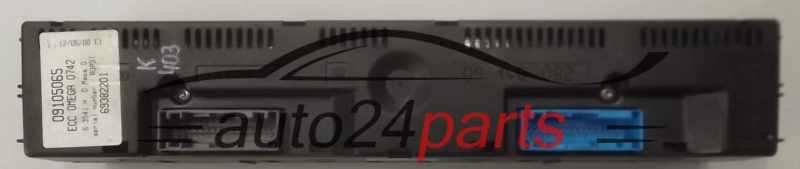 Panel sterowania klimatyzacją Opel Omega B 09105065 69382201 – zdjęcie 2