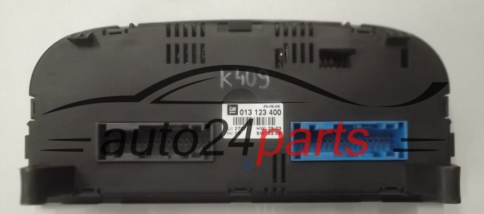 PANEL OGRZEWANIA STEROWNIK NAWIEWU REGULATOR KLIMATRONIK OPEL CORSA C 013 123 400, 013123400