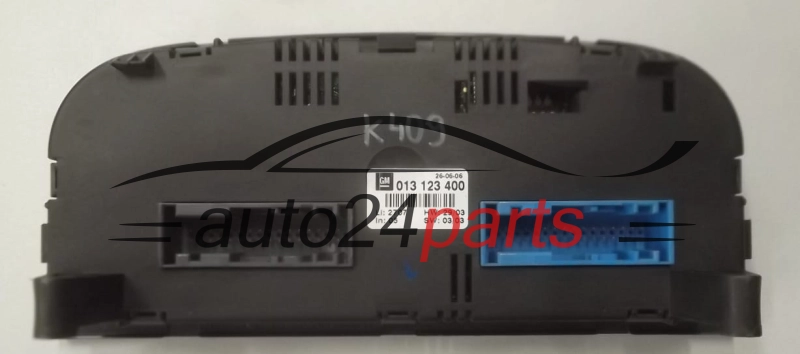 PANEL OGRZEWANIA STEROWNIK NAWIEWU REGULATOR KLIMATRONIK OPEL CORSA C 013 123 400, 013123400