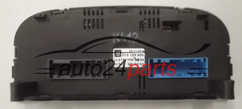 PANEL OGRZEWANIA STEROWNIK NAWIEWU REGULATOR KLIMATRONIK OPEL CORSA C 013 123 400, 013123400