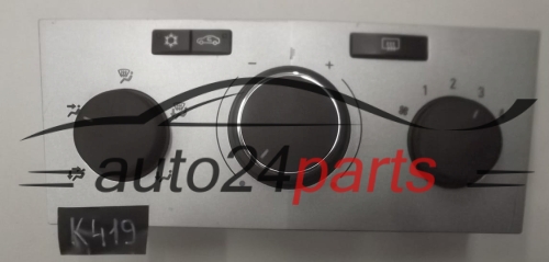 PANEL OGRZEWANIA STEROWNIK NAWIEWU OPEL ASTRA H 13 231 058,13231058