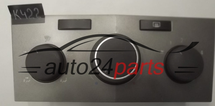 Panel sterowania nawiewem Opel Astra H 13122965