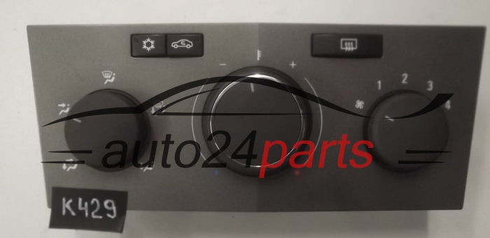 Panel sterowania nawiewem Opel Astra H 13231057