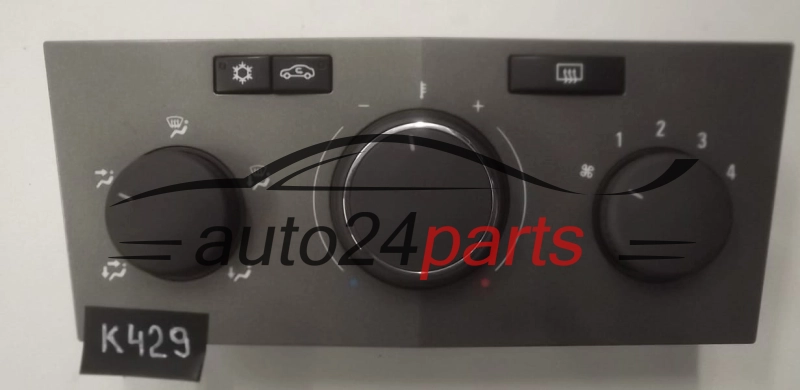 Panel sterowania nawiewem Opel Astra H 13231057