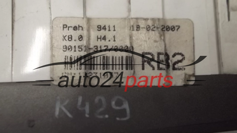 PANEL OGRZEWANIA STEROWNIK NAWIEWU OPEL ASTRA H 13 231 057, 13231057