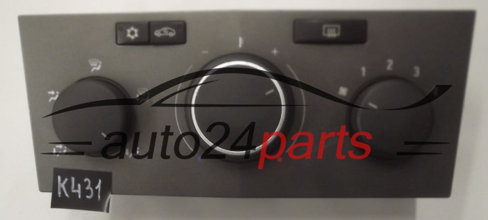 Panel sterowania nawiewem Opel Astra H 13201300
