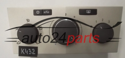 PANEL OGRZEWANIA STEROWNIK NAWIEWU OPEL ASTRA H 13 269 404, 13269404