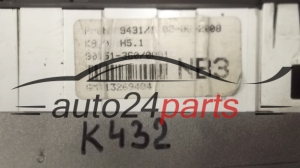 Panel sterowania nawiewem Opel Astra H 13269404 – zdjęcie 4