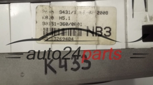 Panel sterowania nawiewem Opel Astra H 13269404 – zdjęcie 7