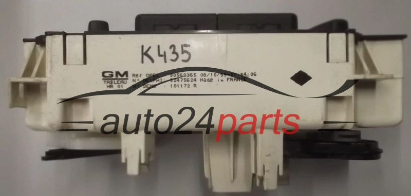 Panel sterowania nawiewem Opel Astra G 90560365 – zdjęcie 3