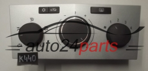 Panel sterowania nawiewem Opel Astra H Zafira B 13308174