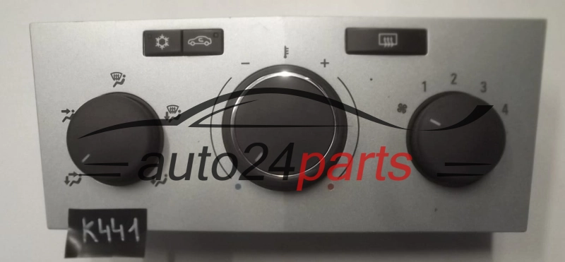Panel sterowania nawiewem Opel Astra H Zafira B 13308174 – zdjęcie 4
