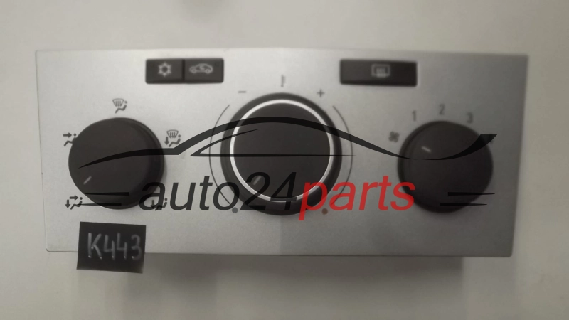 Panel sterowania klimatyzacją Opel Astra H 13201299 – zdjęcie 4