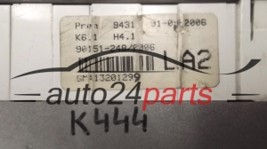 Panel sterowania klimatyzacją Opel Astra H 13201299 – zdjęcie 9
