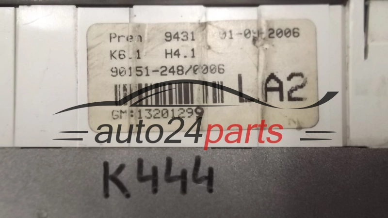 PANEL NAWIEWU KLIMATYZACJI OPEL ASTRA H 13 201 299, 13201299