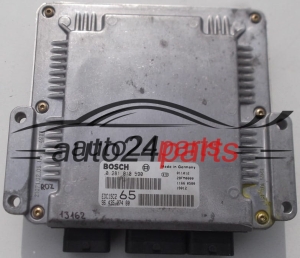 CENTRALINA DO MOTORE PEUGEOT 406 2.0 HDI BOSCH 0281010590, 0 281 010 590, 9643527480, 86 435 274 80, EDC15C2 65