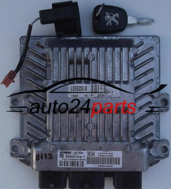 PEUGEOT 406 2.0 HDI 5WS40107E-T SW9653150080 HW9647423380 SIEMENS SID801A
