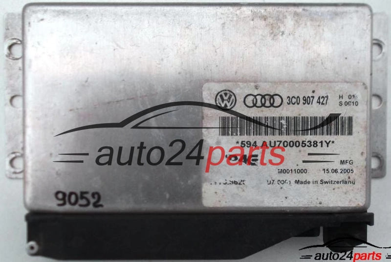 CALCULATEUR MOTEUR VW VOLKSWAGEN PASSAT, GOLF, JETTA, AUDI, 3C0 907 427, 3C0907427, AU70005381Y