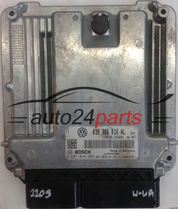 ECU CENTRALITA DE MOTOR VW VOLKSWAGEN T5 1.9 TDI 038906016AL