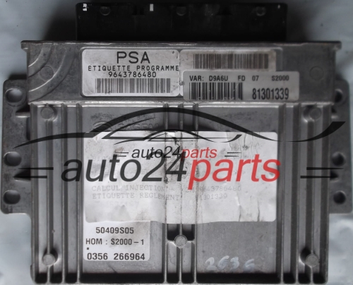 PEUGEOT 406 1.8 PSA 9643786480 81301339 50409S05