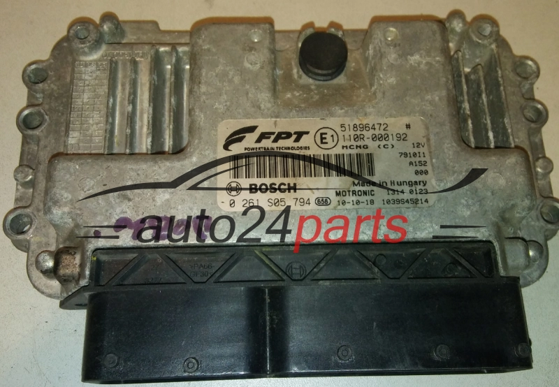Centralina motore Alfa Romeo 0261S05794 51896472