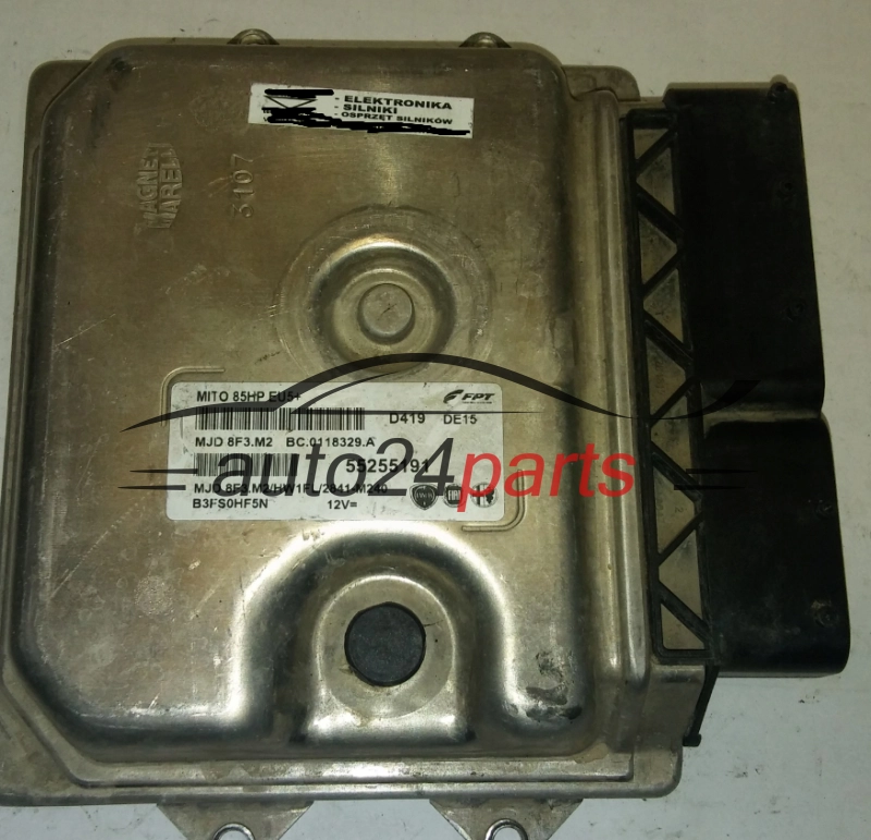 Centralina do motor Alfa Romeo MiTo 55255191 MJD 8F3.M2