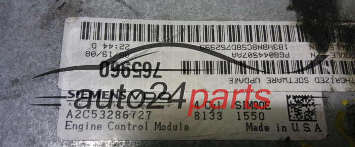 DODGE CALIBER P68044507AA, 765960, A2C53286727