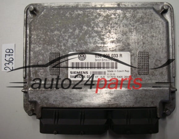Sterownik silnika VOLKSWAGEN POLO SIEMENS 5WP4422402 03E906033R -