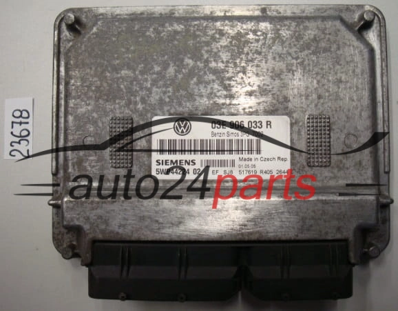 Sterownik silnika VOLKSWAGEN POLO SIEMENS 5WP4422402 03E906033R -