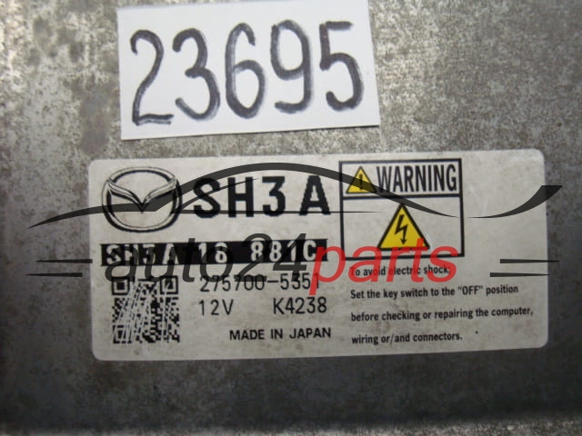 KOMPUTER STEROWNIK SILNIKA MAZDA SH3A 18 881 C, SH3A18881C, 275700-5351, 2757005351
