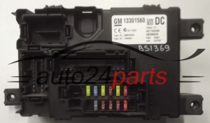 COMFORT CONTROL MODULE BSI OPEL CORSA D 1.3 CDTI 13301560 DC
