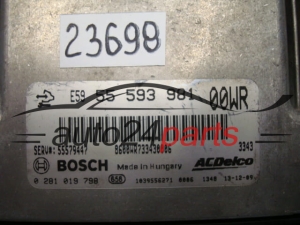 Sterownik silnika Opel Corsa D 1.3 CDTI 0281019798 55593981 – zdjęcie 2