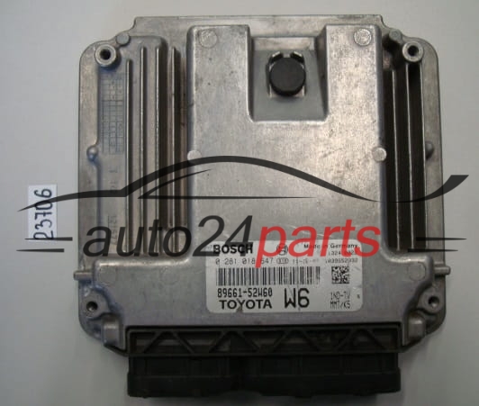 Sterownik silnika TOYOTA 1.4 D BOSCH 0281018647 8966152W60 - 23706