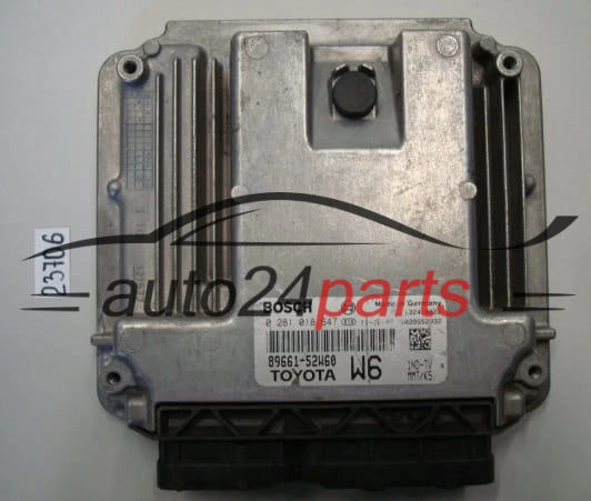 Sterownik silnika TOYOTA 1.4 D BOSCH 0281018647 8966152W60 - 23706