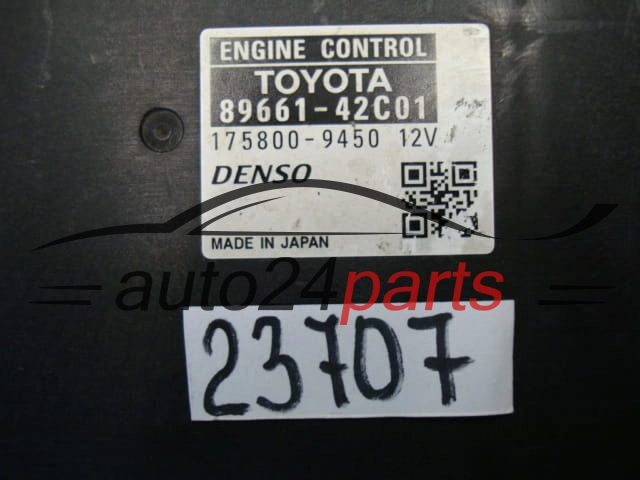 Calculateur Moteur TOYOTA RAV 4 8966142C01 1758009450