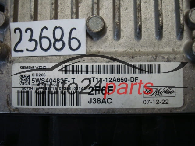 FORD 1.8 TDCI 7T11-12A650-DF, 7T1112A650DF, 5WS40483F-T, 5WS40483FT, SID206