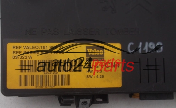 CITROEN PEUGEOT VALEO 16199601, 96 509 140 80, 9650914080, CN4
