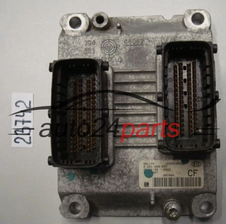 KOMPUTER STEROWNIK SILNIKA OPEL ASTRA H BOSCH 0 261 208 977, 0261208977 CF 55559057