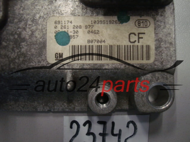 KOMPUTER STEROWNIK SILNIKA OPEL ASTRA H BOSCH 0 261 208 977, 0261208977 CF 55559057