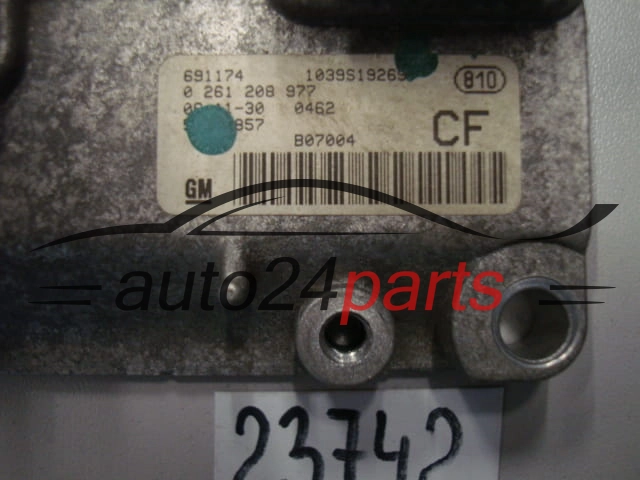 KOMPUTER STEROWNIK SILNIKA OPEL ASTRA H BOSCH 0 261 208 977, 0261208977 CF 55559057