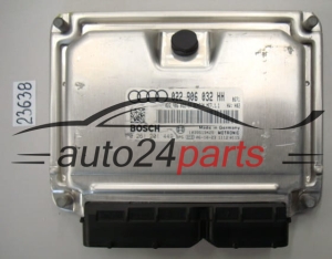 KOMPUTER STEROWNIK SILNIKA AUDI TT 3.2 BOSCH 0 261 201 449, 0261201449, 022 906 032 HH, 022906032HH, ME7.1.1 - 