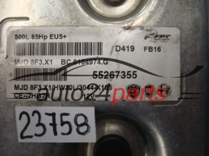 Centralina do motor   FIAT 500   MJD8F3X1  55267355