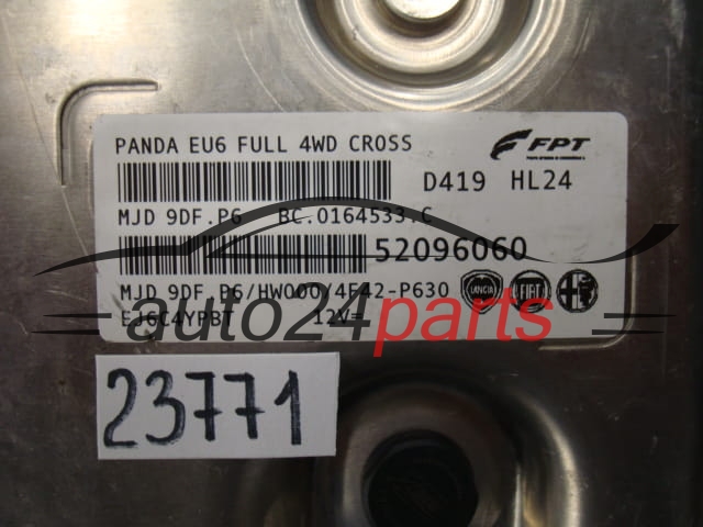 Sterownik silnika Fiat Panda Cross 4X4 52096060 – zdjęcie 2