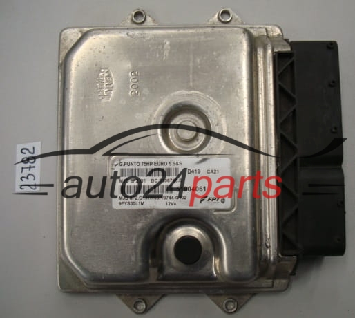 KOMPUTER STEROWNIK SILNIKA FIAT PUNTO EVO 1.3 MAGNETI MARELLI MJD 8F2.G1, MJD8F2G1, FPT 51904061, BC.0106768.B, BC0106768B