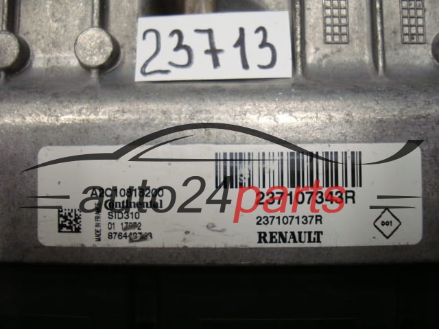 RENAULT MEGANE 237107343R, A2C10818200, SID310