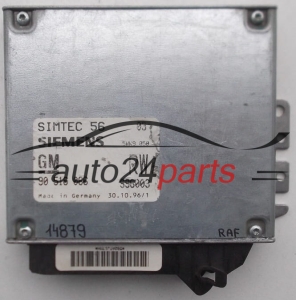 MOTORSTEUERGERÄT ECU STEUERGERAT OPEL ASTRA SIEMENS 5WK9 050, 5WK9050, GM 90 519 066 RW, 90519066RW