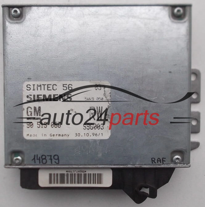 SIEMENS 5WK9 050, 5WK9050, GM 90 519 066 RW, 90519066RW