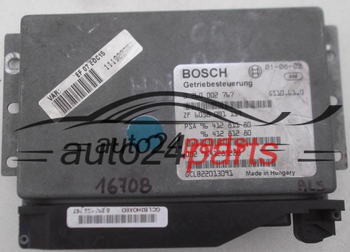 ECU AUTOMATIC GEARBOX CITROEN C5 2.2 HDI BOSCH 0 260 002 767
