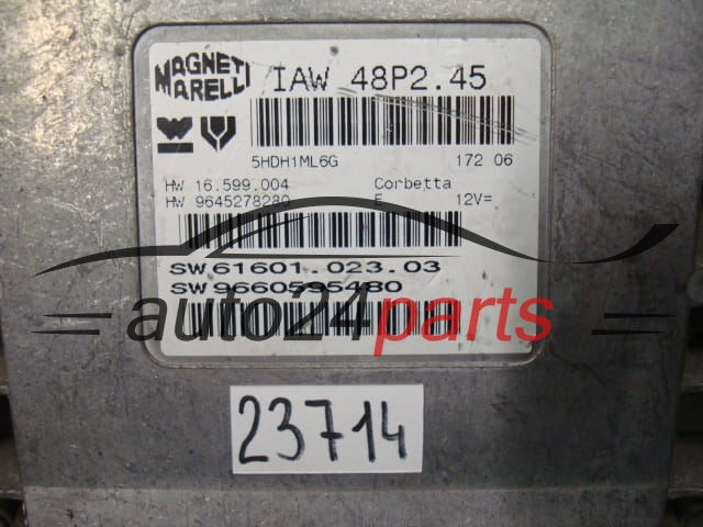 CITROEN FIAT IAW48P2.45, IAW48P245, SW 9660595480