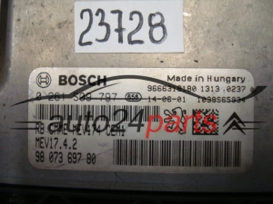 CITROEN PEUGEOT BOSCH 0 261 S09 797, 0261S09797, 9807369780